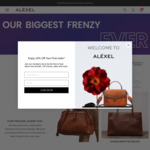 Handmade Genuine Leather Totes, Crossbody Bags, and Luggage | Buy 1 Bag Get 15% off, Buy 2 Get 30% off @ AlexelCrafts