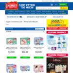 Huggies Convenience / Ultra Dry Nappy Packs, 2 for $17 (Was $12.99 each) @ Chemist Warehouse