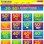 Toyworld - 20% - 50% off Everything - Click Monday