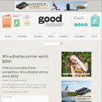 Win a Brother MFCJ4620DW Printer (Worth $250) from Good Magazine