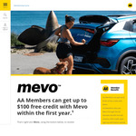 Get $40 Credit When Linking AA Membership (As an Existing Mevo Customer), or Up to $100 (As New Mevo Customer) @ AA