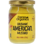 Ceres Organics Organic American Mustard 200g (Exp. 17/01) $0.99, Organic Wholegrain Mustard 200g (Exp. 22/02) $0.99 @ PNS Petone