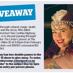 Win 1 of 2 Double Passes to The Limbo Cabaret from The Dominion Post (Wellington)