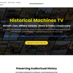 25% off Your First Subscription (US$3.99/month to US$35.75/year) @ Historical Machines TV (7-Day Free Trial Available)
