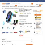 Wireless Bluetooth FM Transmitter MP3 Player Dual USB Car Kit + Remote Control $13.99USD @ Deardeal