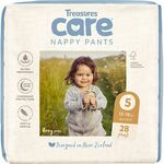 Buy 1 Get 1 Free Select Treasures Nappies; 2x Care Nappy Pants Size 4 - Standard 18pk $10.50 @ The Warehouse