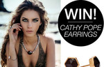 Win a Pair of Cathy Pope Onyx Stud Earrings (Worth $149) from The Style Insider