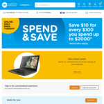 $10 off Every $100 Spent on Items up to $2000 (Online Only, Exclusions Apply) @ Warehouse Stationery