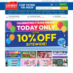 10% off Sitewide (Exclusions Apply) @ Chemist Warehouse