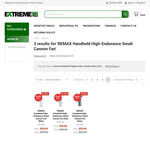 50% off REMAX Handheld High-Endurance Small Cannon Fan (3 colors available) $19 + $8 Shipping / $0 C&C @ ExtremePC