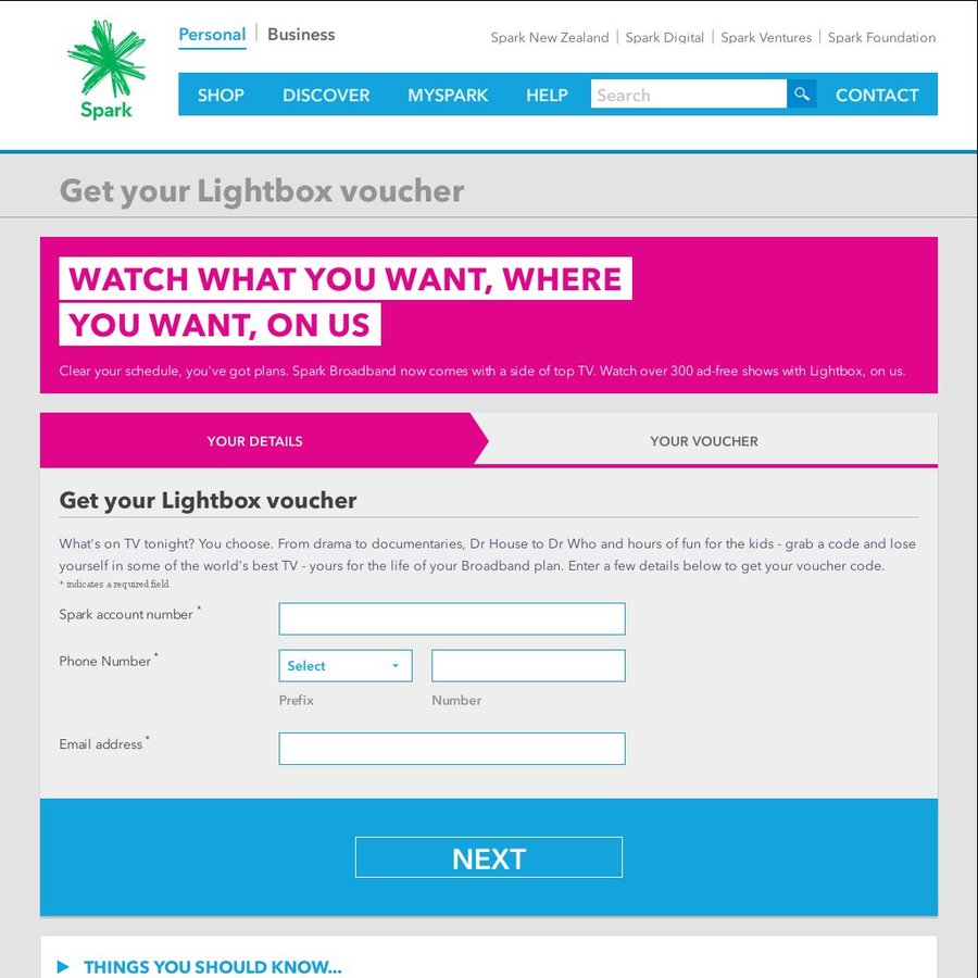 Free Lightbox for All Spark Broadband Customers ChoiceCheapies