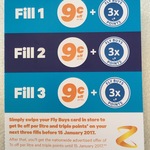 9c off Per Litre + 3x Fly Buys Points on Your Next 3 Fills by Swiping Your Fly Buys Card @ Z Energy