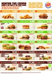 Burger King April Coupons: Onion Rings $1, Bacon Cheeseburger $3, 2 Whoppers + Reg Fries $10.95 + More