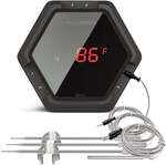 INKBIRD Bluetooth Meat Thermometer IBT-6XS with 4 Probes Black Model $55.99 Delivered (Was $79.99) @ INKBIRD