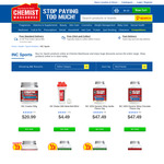 1/2 Price INC Supplements (Dynamic Whey 2kg $47.49 / WPI 2kg $62.49) + 50% Shopback Cashback (Max $10) @ Chemist Warehouse