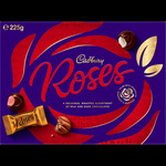 Cadbury Roses Chocolates 225g $0.99 @ New World Whakatāne (+ Instore Pricematch at The Warehouse)