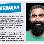 Win 1 of 2 Double Passes to The Medicine Stand-up Comedy Show from The Dominion Post (Wellington)
