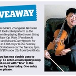 Win a Double Pass to see Aroha Ensemble Playing Beethoven String Trio from The Dominion Post (Wellington)