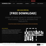 [Free Download] 25GB+ of High Quality Sound Effects for Games, Films and Interactive Projects @ Sonniss