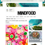Win 1 of 3 Ahhh Bath and Body Gift Packs from Mindfood