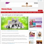 Win $500 Worth of LED Light Bulbs from NZ Womens Weekly