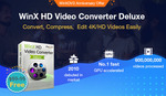 WinX HD Video Converter Deluxe Anniversary Giveaway