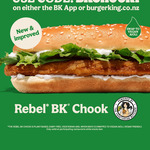 $1 Rebal BK Chook Burger @ Burger King App