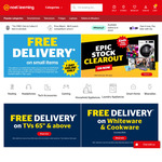 Free Standard Delivery on Small Items (Worth $7 for Metro or $10 for Rural, Exclusions Apply) @ Noel Leeming (Online Only)