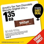 Arnott's Tim Tam Chocolate Biscuits Original 200g $1.27 (South Is.) $1.35 (North Is.) @ PAK'n SAVE (Instore Only, Ends 21/07)