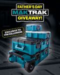 Win a Makita Maktrak 4-Piece Storage Kit from ITM NZ