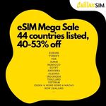 Travel eSIM 40% off: e.g. 10GB 30 days Australia~NZ$16, Europe~NZ$15, USA~NZ$14 and More @ ChillaxSIM