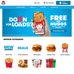 Daily Spin to Win (Med Drink, Large Fries, 5pc Nugget, 3pc Spicy Chicken Strips, Frosty, Med Fries & Drink) @ Wendy's App