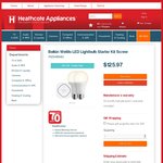 Belkin Wemo LED Lightbulb Starter Kit $125.97 @ Heathcote Appliances