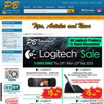 Logitech 10.1 Keyboard Folio Case $5.75 - PB Tech
