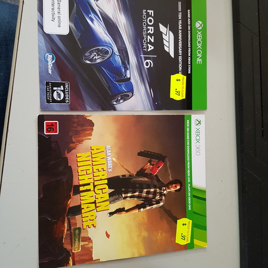 The Warehouse DLC Codes (Xbox One/Xbox 360) 0.97 to 4.97