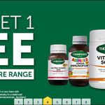 Buy 2 Get 1 Free Entire Range of Thompson's Vitamins @ Life Pharmacy