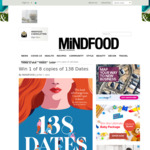 Win 1 of 8 copies of 138 Dates from Mindfood