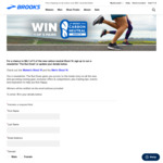 Win 1 of 5 Pairs of Brooks Ghost 14 Running Shoes (Worth $229.95) from Brooks