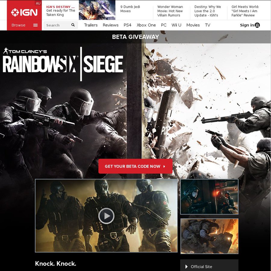 FREE Rainbow Six Siege Beta Keys IGN ChoiceCheapies