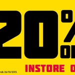 20% off iTunes Gift Cards (in-Store Only) This Labour Day Weekend @ Dick Smith