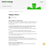 5 Consecutive Hours of Free Power on Christmas Day @ Frank Energy (Existing Residential Electricity Customers)