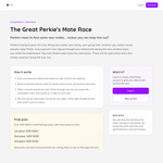The Great Perkie's Mates Race Competition ($600+)