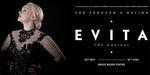 Win 1 of 5 Double Passes to See Evita The Musical from The Coast