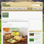 Win 1 of 3 Old El Paso Prize Packs from The Rural