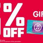 15% off iTunes Gift Cards @ Dick Smith (in-Store)
