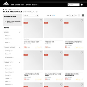 Adidas 30% off Selected Items with Free 