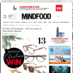 Win 2 Pairs of Specsavers Ellery Range Glasses (Worth $299) from Mindfood