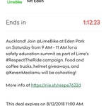 Free Lime Helmet at Eden Park