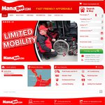 Manabus.com - $1 Bus Fares + $1 Booking Fee (between WLG and AKL)