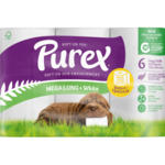 Purex Toilet Tissue Mega Roll White (2 Ply) 6 Pack $5.99 @ Pak'n SAVE, Royal Oak ($5.39 via Pricematch at The Warehouse)